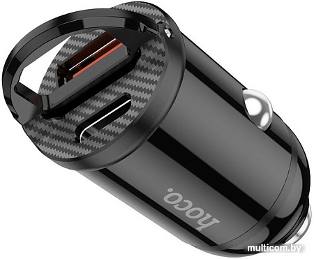 Автомобильное зарядное Hoco NZ2 (черный)