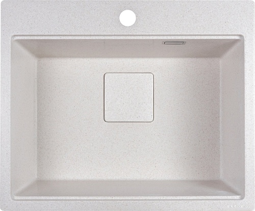 Кухонная мойка Marblan Comfort 60 (бежевый, с сифоном)