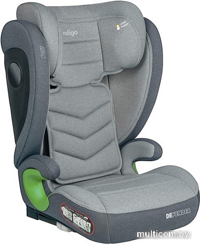Детское автокресло Indigo Defender I-Size Isofix (светло-серый)