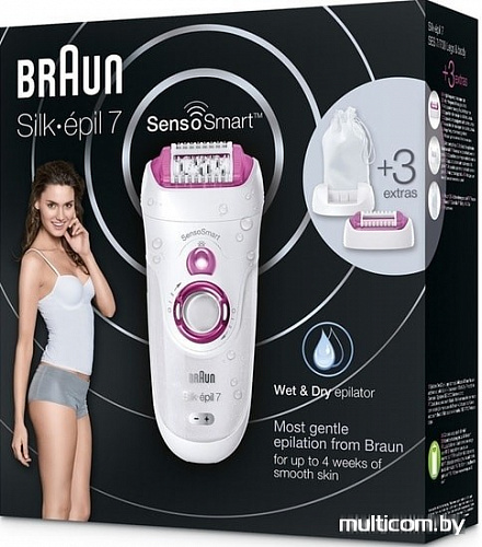 Эпилятор Braun Silk-epil 7 SensoSmart 7/700 Wet&Dry