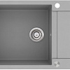 Кухонная мойка Aquasanita Tesa SQT105 (аргент 220)