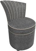 Интерьерное кресло Лига диванов Ирис (рогожка, серый/бежевый)