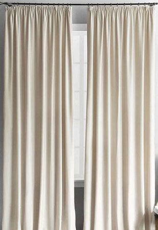 Комплект штор Pasionaria Бархат 290x240 (айвори)