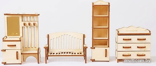 Мебель для кукольного домика Большой слон Прихожая М-006