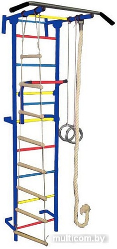 Детский спортивный комплекс Крепыш Г-образный пристенный-1