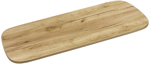 Столешница Millwood Закругленная 200x100 (дуб золотой Craft)
