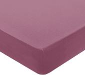 Постельное белье Миланика Брусника на резинке 180x200 (поплин г/к)