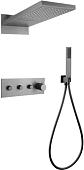 Душевая система Abber Rund AF8752NG (никель)