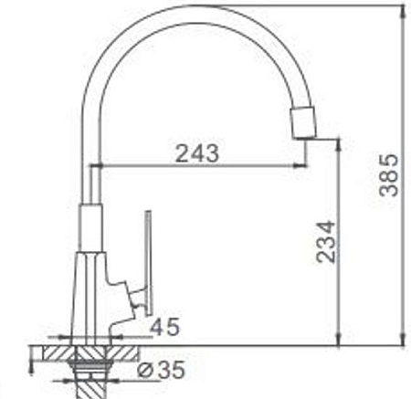 Смеситель FRAP H57 F4457