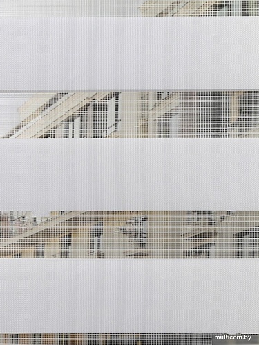 Шторы день-ночь Sundays Home ДН LB 111-13 52х160 (белый)