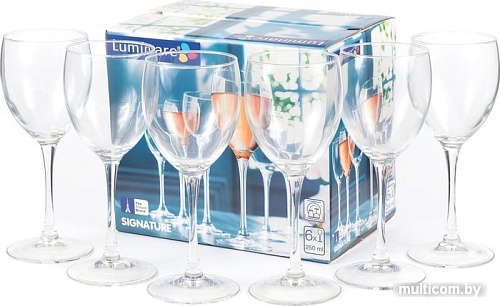 Набор бокалов для вина Luminarc Signature H8168