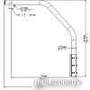 Кронштейн Uniview TR-WE45-B-IN