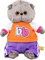 Классическая игрушка BUDI BASA Кот Басик Baby в костюмчике в стиле спорт-шик 10880342
