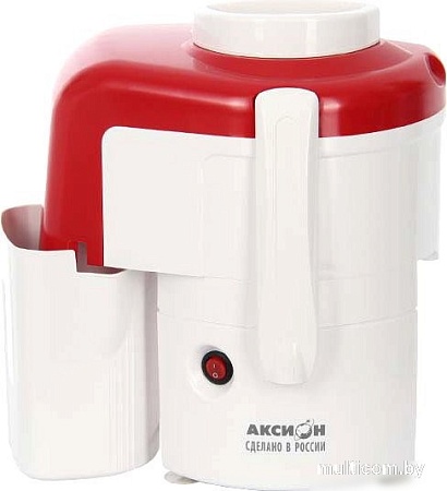 Соковыжималка Аксион СЦ 32.01 Джус (белый/красный)