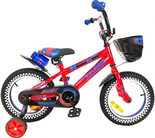 Детский велосипед Favorit Sport 14 (красный, 2019)