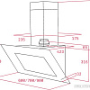Кухонная вытяжка TEKA DVT 680 Black [40483530]