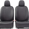 Комплект чехлов для сидений Autoprofi Verona VER-0405 (черный/серый)