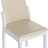 Стул Трия Бруклин Т1 (белый матовый/бежевый кожзам 276)
