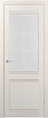 Межкомнатная дверь Юркас Stark ST22 ДО 60x200 (бьянко, стекло мателюкс матовое квадро)