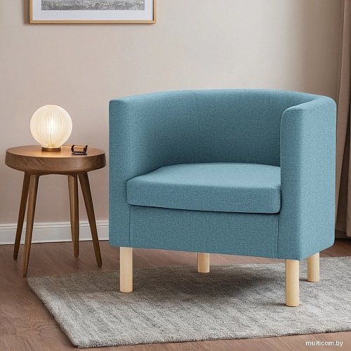 Интерьерное кресло Mio Tesoro Агата 351 (синий 1175)