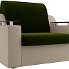 Кресло Лига диванов Сенатор 100692 80 см (зеленый/бежевый)