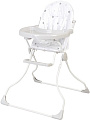 Высокий стульчик Polini Kids 152 (звездное сияние, белый/серый)