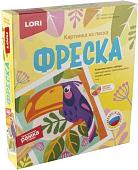 Набор для создания поделок/игрушек Lori Фреска. Картина из песка. Тукан Кп-076