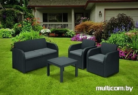 Набор садовой мебели Keter Georgia Set (коричневый)