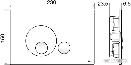 OLI Globe 152951 (матовый хром)