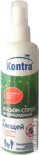 Спрей от насекомых Kontra Акарицидный от клещей (100 мл)
