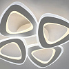 Припотолочная люстра Estares Room 80W 4TR-APP-530x530x90-WHITE/WHITE-220-IP20