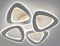 Припотолочная люстра Estares Room 80W 4TR-APP-530x530x90-WHITE/WHITE-220-IP20