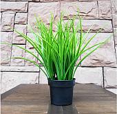 Искусственное растение Forgarden Осока высокая в черном горшке BN10602 35 см