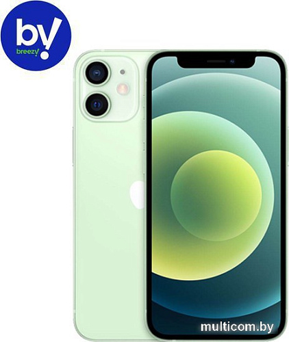 Смартфон Apple iPhone 12 mini 256GB Воcстановленный by Breezy, грейд A (зеленый)