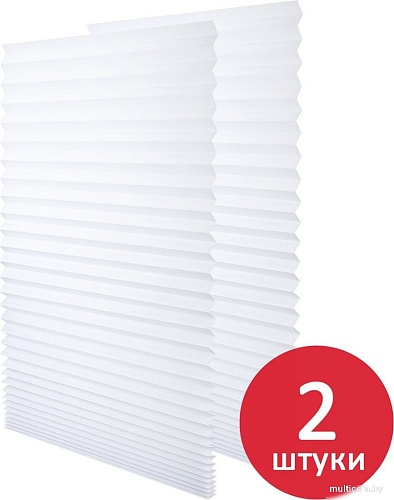 Плиссе Brabix 60x180 700002 (2шт, белый)