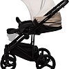 Универсальная коляска Indigo Tour Eco (2 в 1, te 01/черная кожа+бежевая кожа)