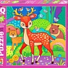 Мозаика/пазл Айрис-Пресс IQ Макси. Олень в лесу 2+ 9785811282258 (25эл)