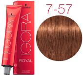 Крем-краска для волос Schwarzkopf Professional Igora Royal Permanent Color Creme 7-57 60 мл