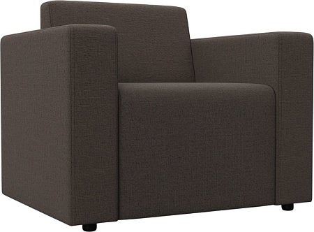 Интерьерное кресло Лига диванов Лига-093 132461 ( рогожка Амур 05 коричневый)