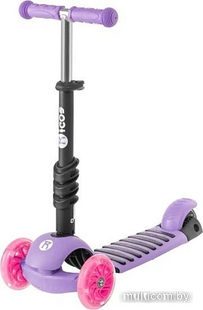 Трехколесный самокат Ricos Joy KB05 (розовый)