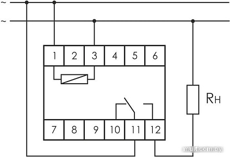 Реле промежуточное Евроавтоматика F&F PK-1P-24 EA06.001.003
