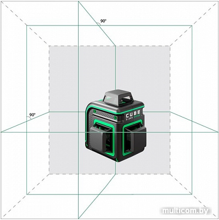 Лазерный нивелир ADA Instruments Cube 3-360 Green Professional Edition А00573