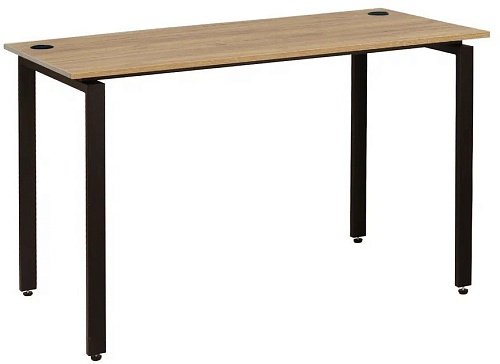 Стол Millwood Лофт Сиэтл ДТ-5 120x70x75 (дуб золотой Craft/черный)