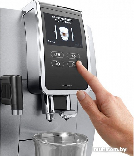 Эспрессо кофемашина DeLonghi Dinamica Plus ECAM 370.85.SB
