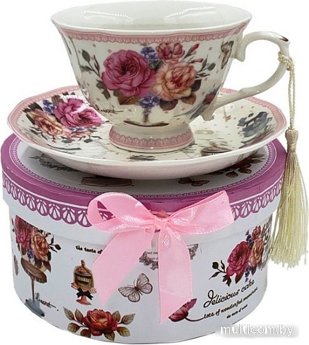 Чашка с блюдцем DomiNado 97-227