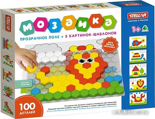 Мозаика/пазл Stellar 40 мм 01079 (100 деталей)