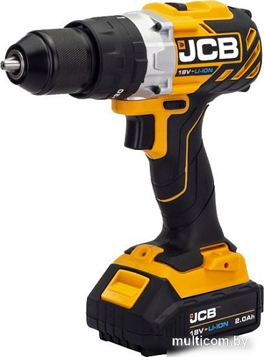 Ударная дрель-шуруповерт JCB 18CD-2XB-E (с 1-им АКБ)