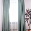 Комплект штор Decoretto Канвас нежно-мятный КНМ-К248 4x2.7 м (зеленый, 2 шт)
