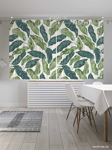 JoyArty Лиственная завеса p_8073 (145x180)