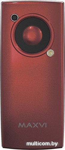 Кнопочный телефон Maxvi B6ds (красный)